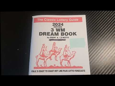 3 WM Dream Book Pick 3 & 4 | June | Good for all states