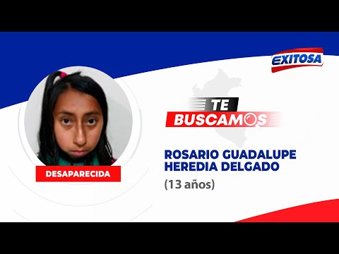 Te Buscamos: Menor de 13 años fue vista por última vez el pasado 21 de abril en Cajamarca