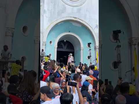 Tope de santos en Diriamba, Nicaragua