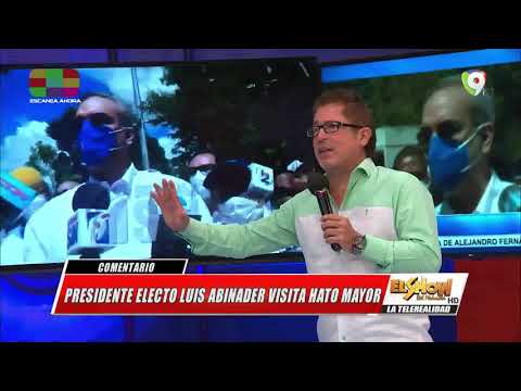Presidente Electo Luis Abinader visita Hato Mayor | El Show del Mediodía