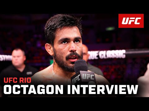 Luan Lacerda Octagon Interview | UFC Rio