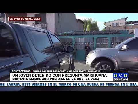 Un joven es detenido en Madrugón en la Col. La Vega
