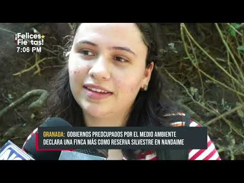MARENA declara cuarta reserva silvestre privada en Nandaime - Nicaragua