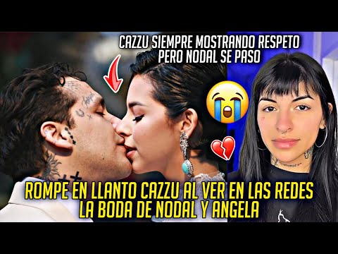 CAZZU ASI REACCIÓNO A LA BODA DE CHRISTIAN NODAL y ANGELA AGUILAR AL VER TODO EN LA REDES