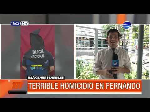 Terrible homicidio en Fernando de la Mora