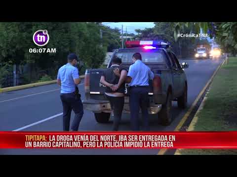 Detienen a hombre que transportaba sacos con marihuana en Tipitapa - Nicaragua