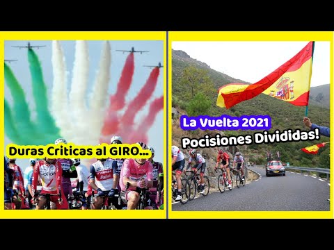 Criticas al GIRO DE ITALIA ? Debate por Recorrido de La Vuelta a España