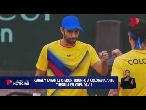 Cabal y Farah le dieron triunfo a Colombia ante Turquía en Copa Davis