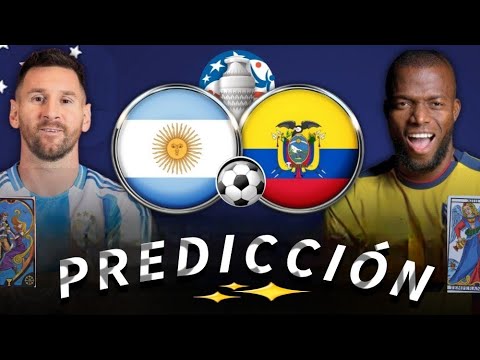 ?  #ARGENTINA vs #ECUADOR / #PREDICCION 4tos de Final #copaamerica #tarot