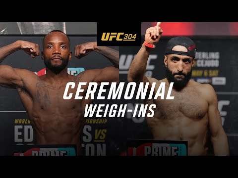 UFC 304: Ceremonial Weigh-In