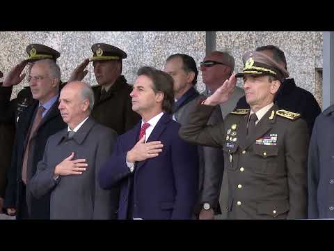 Presidente Lacalle Pou asiste a celebración del Día del Ejército Nacional