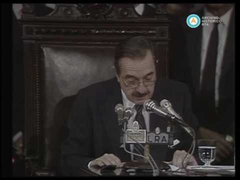 AV-5179 [Apertura de Sesiones Ordinarias: resumen del discurso de Alfonsín] (fragmento)