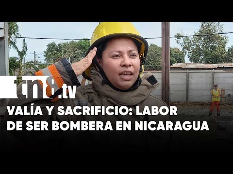 Con rostro de mujer: Bomberas demuestran su valía en Nicaragua