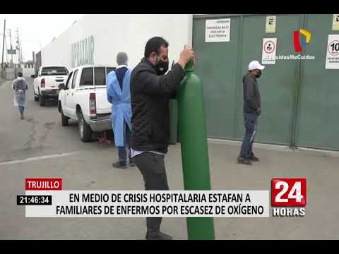 Trujillo: aumentan las estafas en venta de oxígeno para pacientes con COVID-19
