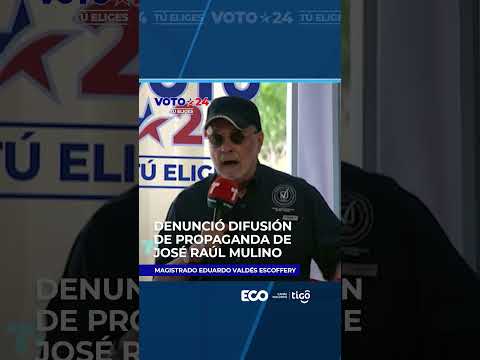 Denunció difusión de propaganda de José Raúl Mulino | #VOTO24