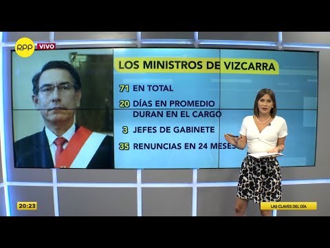 CLAVES DEL DÍA: Los ministros de Martín Vizcarra