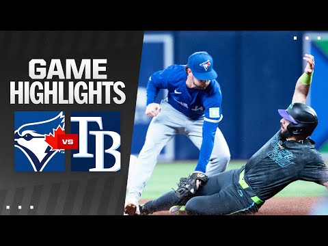 Blue Jays vs. Rays Game Highlights (9/21/24) | MLB Highlights