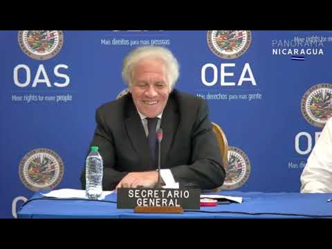 Conferencia Luis Almagro: Asamblea General OEA votará resolución que condena a régimen en Nicaragua