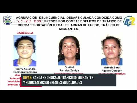 Nueve sujetos tras las rejas por atentar contra la vida de la mujer en Rivas - Nicaragua