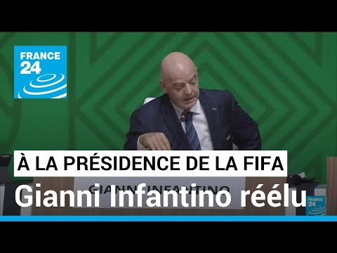 Gianni Infantino réélu à la Fifa : réélection sans surprise à la présidence jusqu'en 2027