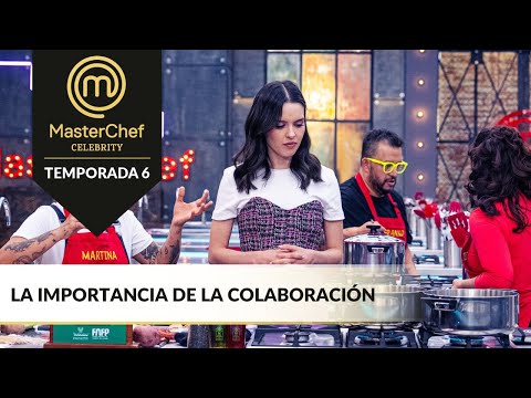 Las compañeras de Franko no sienten su ayuda en el reto de equipos | MasterChef Celebrity