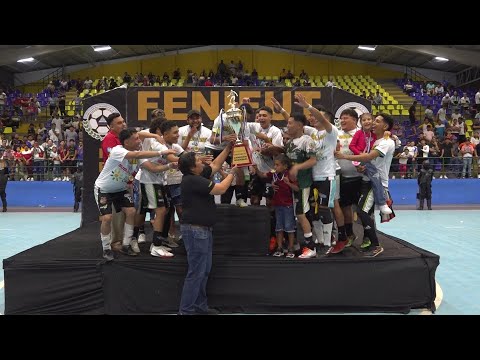 Cheyenes FC campeones del Torneo Apertura de la VIII Copa Nacional de Futsal