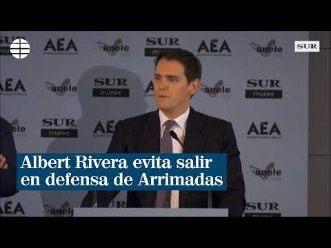 Albert Rivera evita salir en defensa de Arrimadas