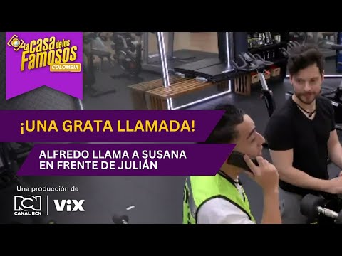 Alfredo llama a Susana y le cuenta sobre las acciones de Julián | La casa de los famosos Colombia
