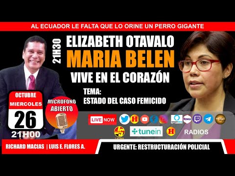 Esta noche: Elizabeth Otavalo: La invesitigación de un Femicidio
