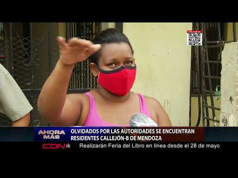 Residentes Callejón B de Mendoza en SDE afirman se encuentran olvidados por las autoridades