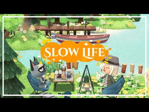【ポケ森コンプリート】No.199「Slow Life」開催中のハニワイベントのアイテム等を使ったレイアウトです！お楽しみに♪