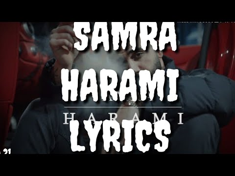 SAMRA- HARAMI (Lyrics)