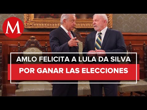 AMLO celebra triunfo de Lula en Brasil; “habrá igualdad y humanismo”