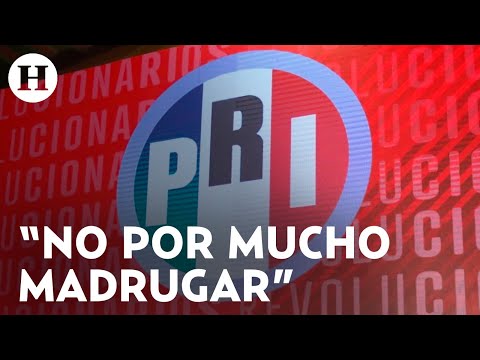 PRI rechaza ir atrasado y asegura tener grandes cuadros para la elección presidencial en 2024