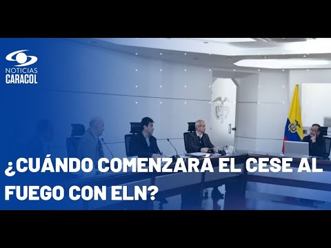 Gobierno confirmó que habrá cese al fuego bilateral con el ELN