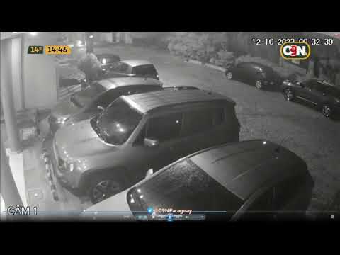 Robacoches en acción: Roban auto de una mujer en San Lorenzo