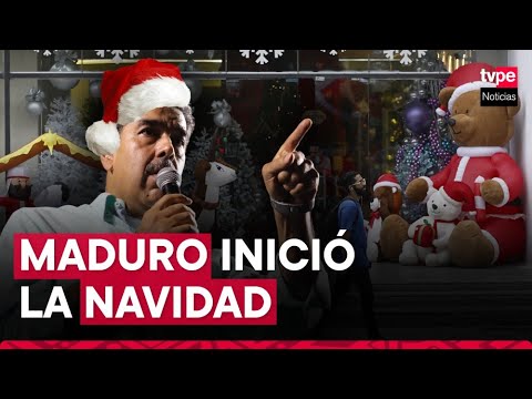 Navidad comienza en Venezuela tras adelanto decretado por Nicolás Maduro