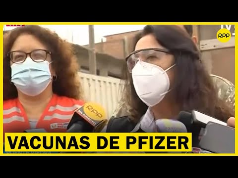 Violeta Bermúdez sobre las vacunas de Pfizer: Debemos estar usando estas dosis el día lunes