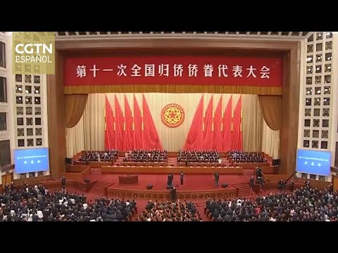 Xi Jinping asiste al congreso de chinos retornados del extranjero