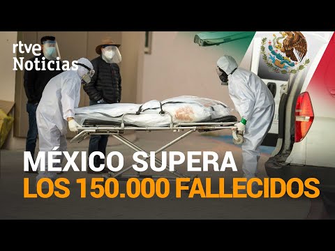 MÉXICO: 1,7 millones de contagiados. Entre ellos, el presidente, y Carlos Slim | RTVE Noticias
