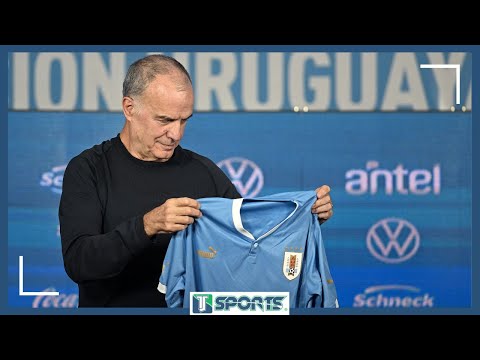 ¡Un LOCO toma a la GARRA CHARRÚA ! La PRESENTACIÓN de Marcelo Bielsa con la Selección de Uruguay