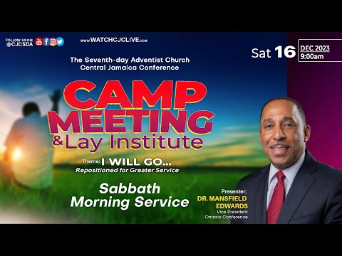 Sab., Dec. 16, 2023 | CJC Online Church | Camp Meeting & Lay Institute | Sabbath Service | 9:00 AM