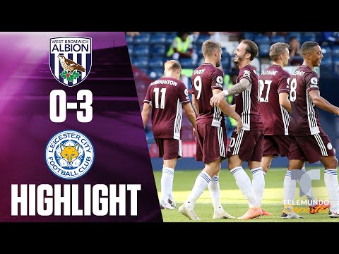 Highlights & Goals | West Brom vs. Leicester City 0-3 | Telemundo Deportes