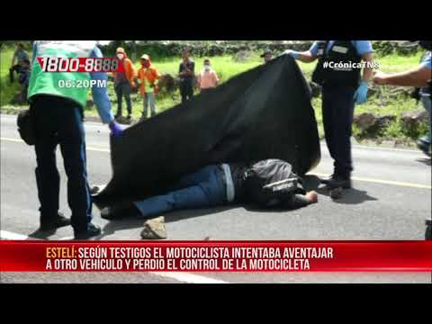 Motociclista impacta camión en Estelí y muere al instante – Nicaragua