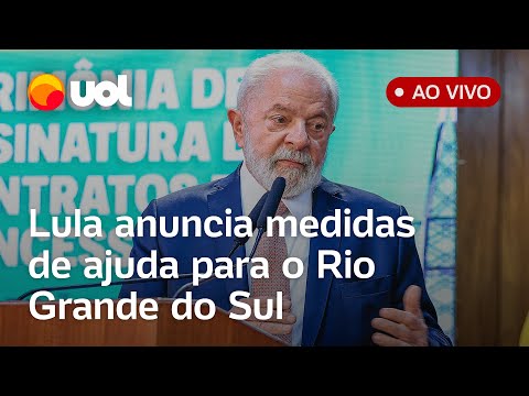 Inundações no Rio Grande do Sul: Lula anuncia medidas de ajuda para o RS após chuvas; veja ao vivo