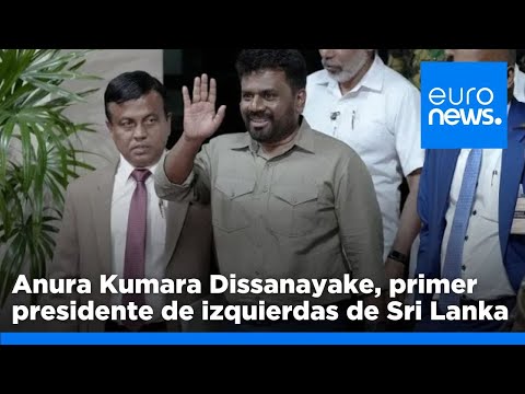 El líder de izquierda Anura Kumara Dissanayake, investido como presidente de Sri Lanka