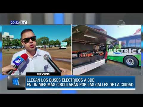 Ciudad del Este contará con buses eléctricos