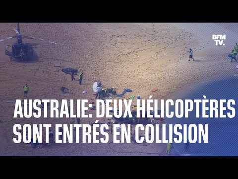 Deux hélicoptères sont entrés en collision près d’un parc d’attraction en Australie