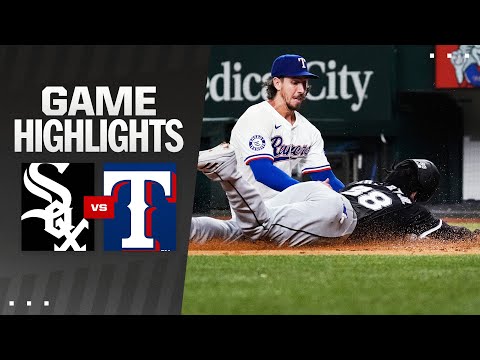 White Sox vs. Rangers Game Highlights (7/22/24) | MLB Highlights