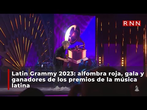 Latin Grammy 2023: alfombra roja, gala y ganadores de los premios de la música latina